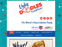 Tablet Screenshot of linkydoodles.com
